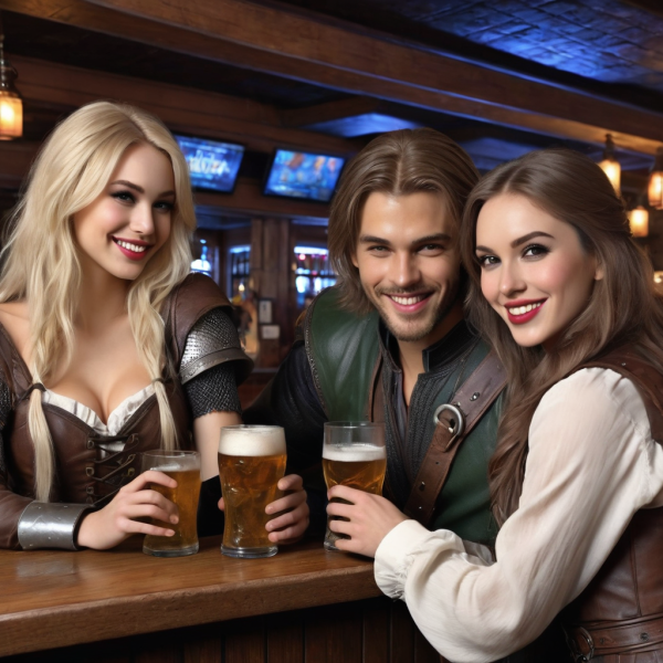 Enjoy mead ale and hard ciders and drink from your horn at the Viking Bash